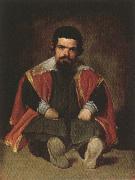 Diego Velazquez Portrait of the Jester Don Sebastian de Morra Sweden oil painting artist
